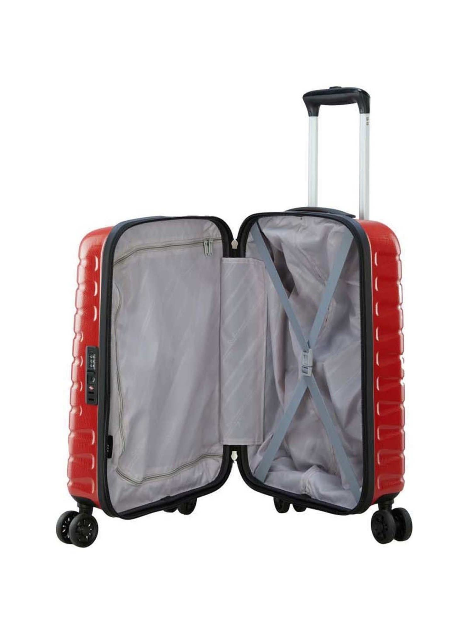 VIP Foxtrot-avt Molten Lava Textured Hard Small Trolley Bag - 22 cm