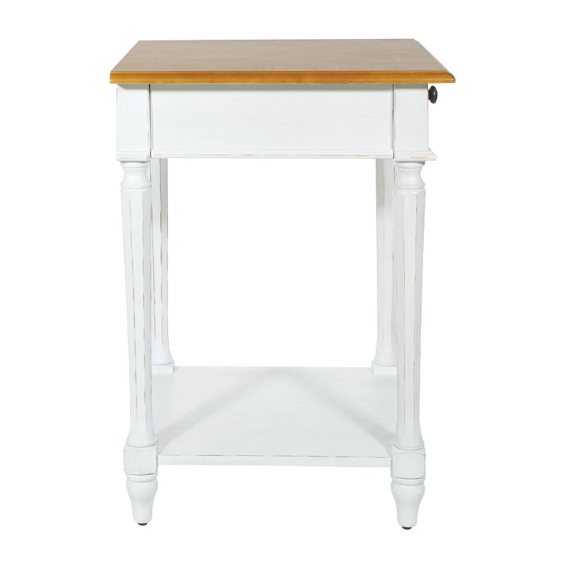Medford End Table Distressed White - OSP Home Furnishings