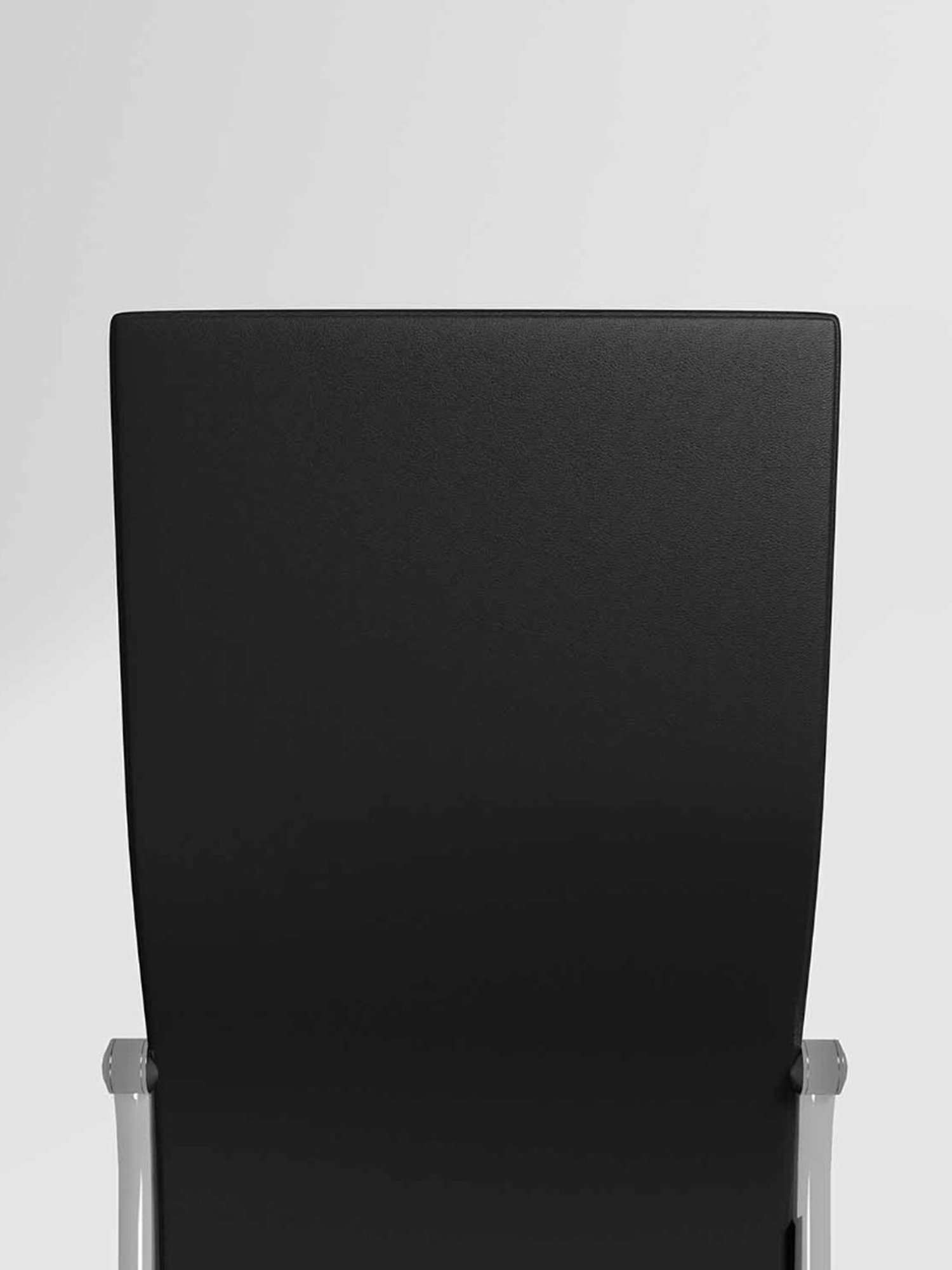 Godrej Interio Tia Black Mild Steel Dining Chair (Set of 2)