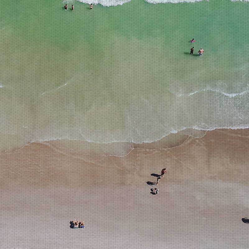 24" x 36" Beach Colors by Stephanie Liverani Art on Canvas - Fine Art Canvas