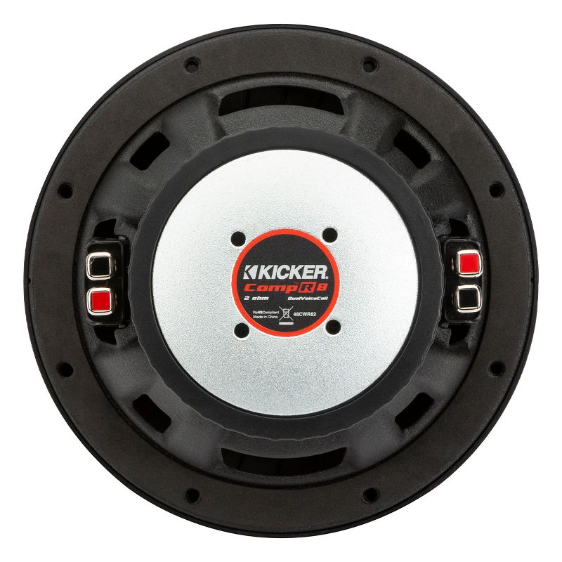 Kicker 48CWR84 CompR 8" 4-Ohm DVC Subwoofer