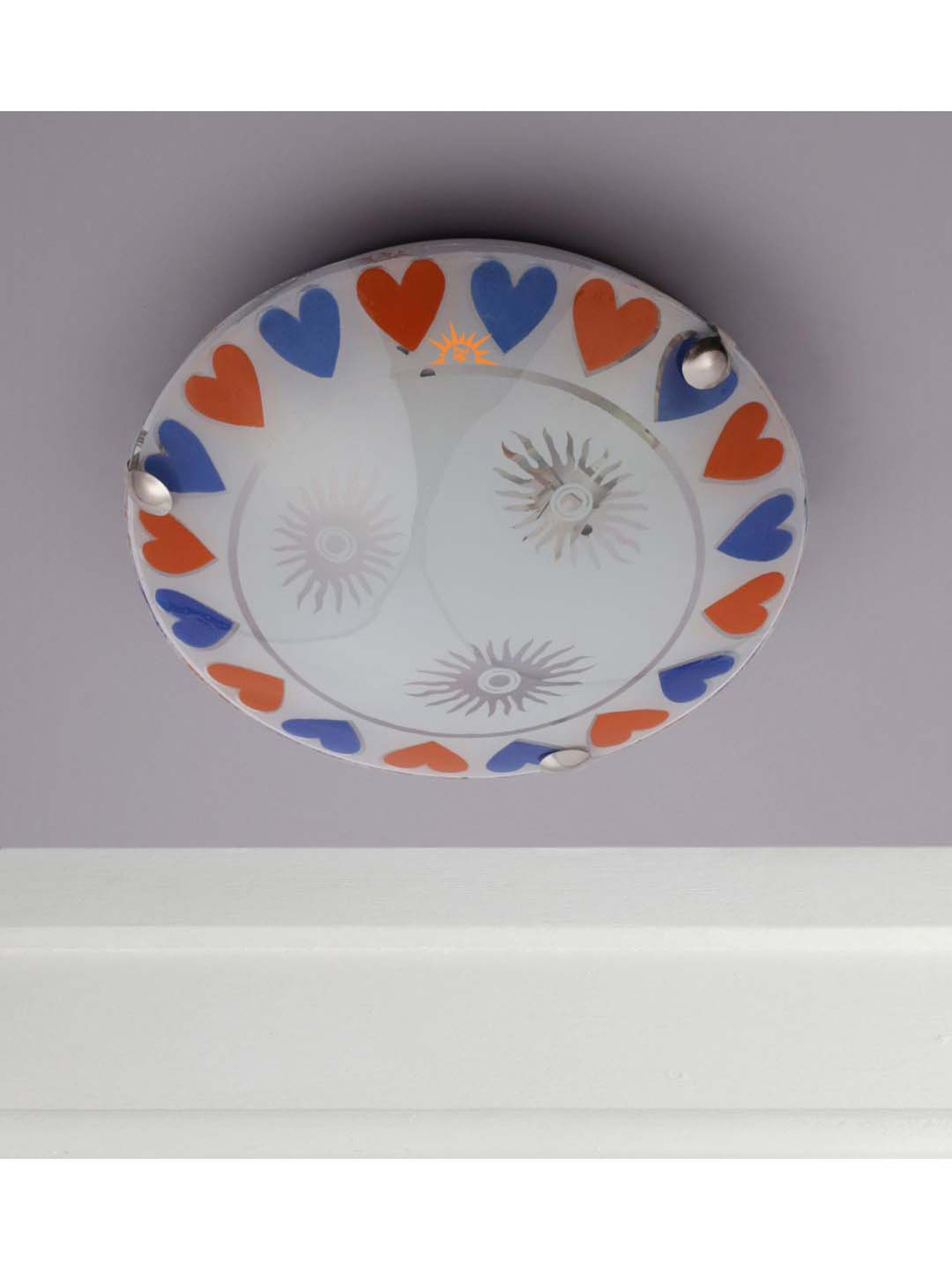 DecorativeRay White Ceiling Light - Set of 1