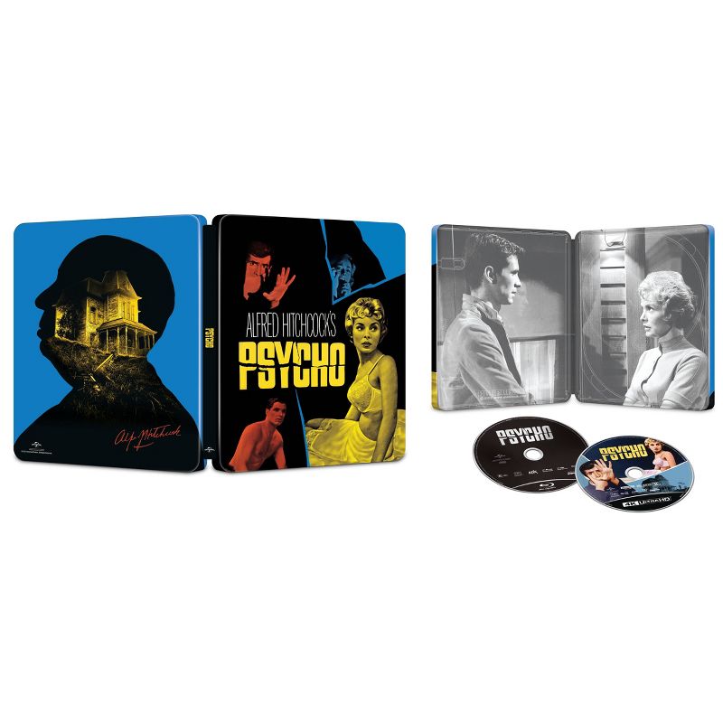 Psycho (SteelBook) (4K/UHD + Blu-ray + Digital)