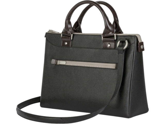 Moshi Urbana Mini Lightweight Handbag w/ Shoulder Strap, Metro Black 99MO078001