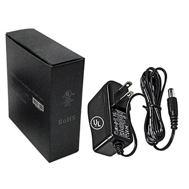 amamax wall adapter power supply  12v dc 2a, 5.5mm  2.1mm ul listed