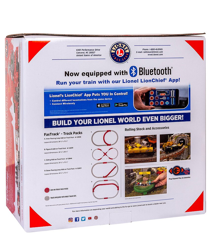 Lionel Mickey Mouse Christmas LionChief Train Set