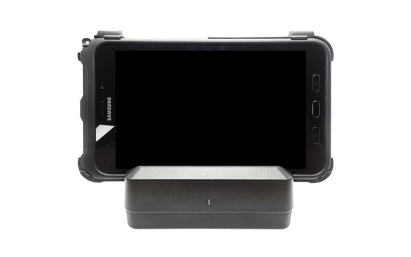 KoamTac KDC470-1SCC 1-slot Charging Cradle - Docking - Bar Code Scanner - Charging Capability - Pogo Pin - 2 x USB