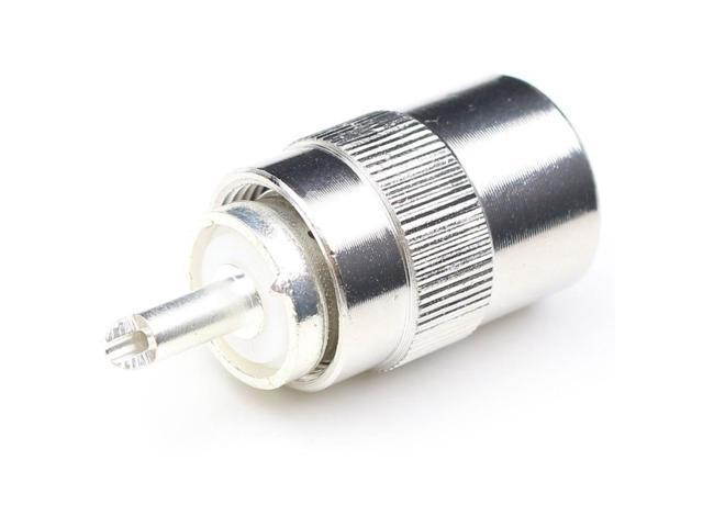 50PCS UHF Male PL259 RF Connector Solder RG142 RG223 LMR195 SYV50-3 RG58