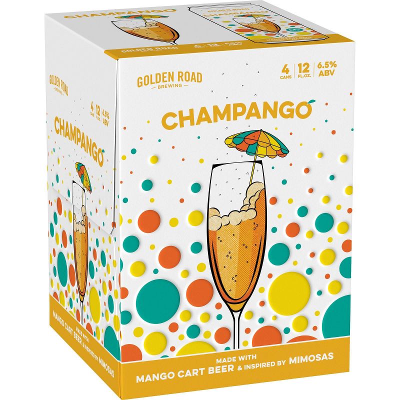 Golden Road Champango Beer - 4pk/12 fl oz Cans