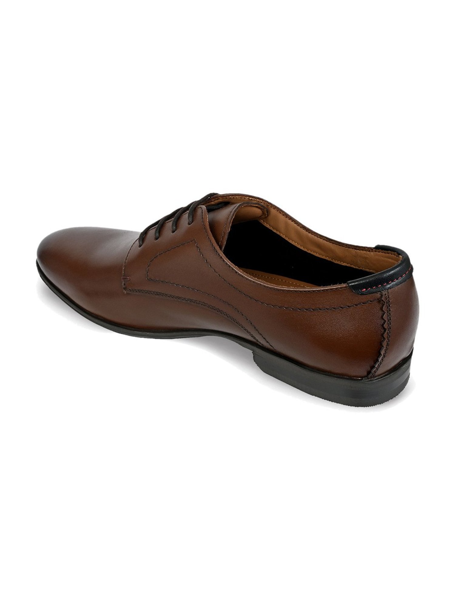 Allen cooper Men's Brown Derby Shoes