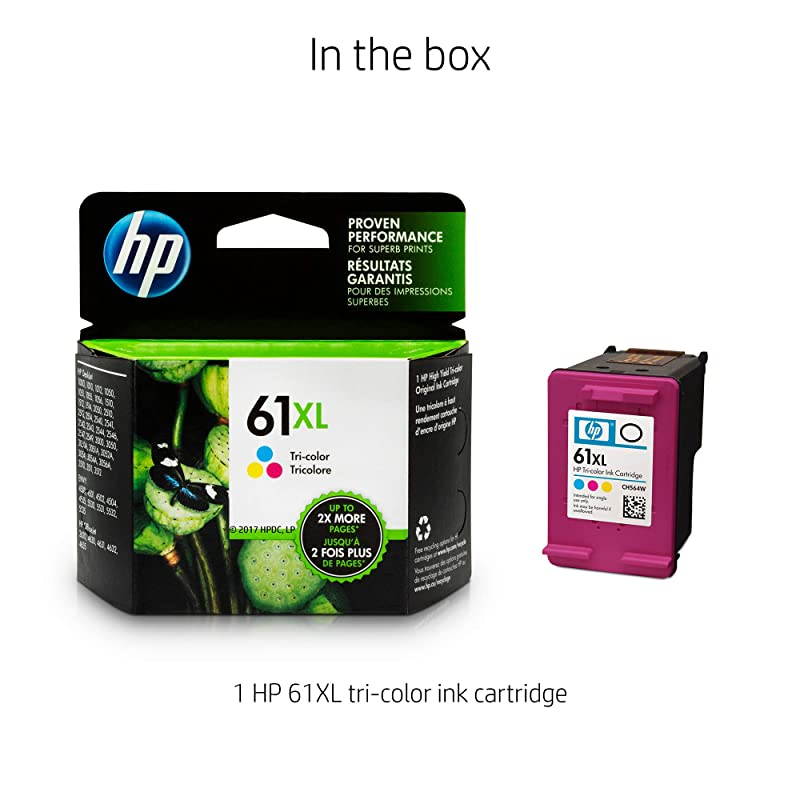 61XL | Ink Cartridge | TriColor | CH564WN