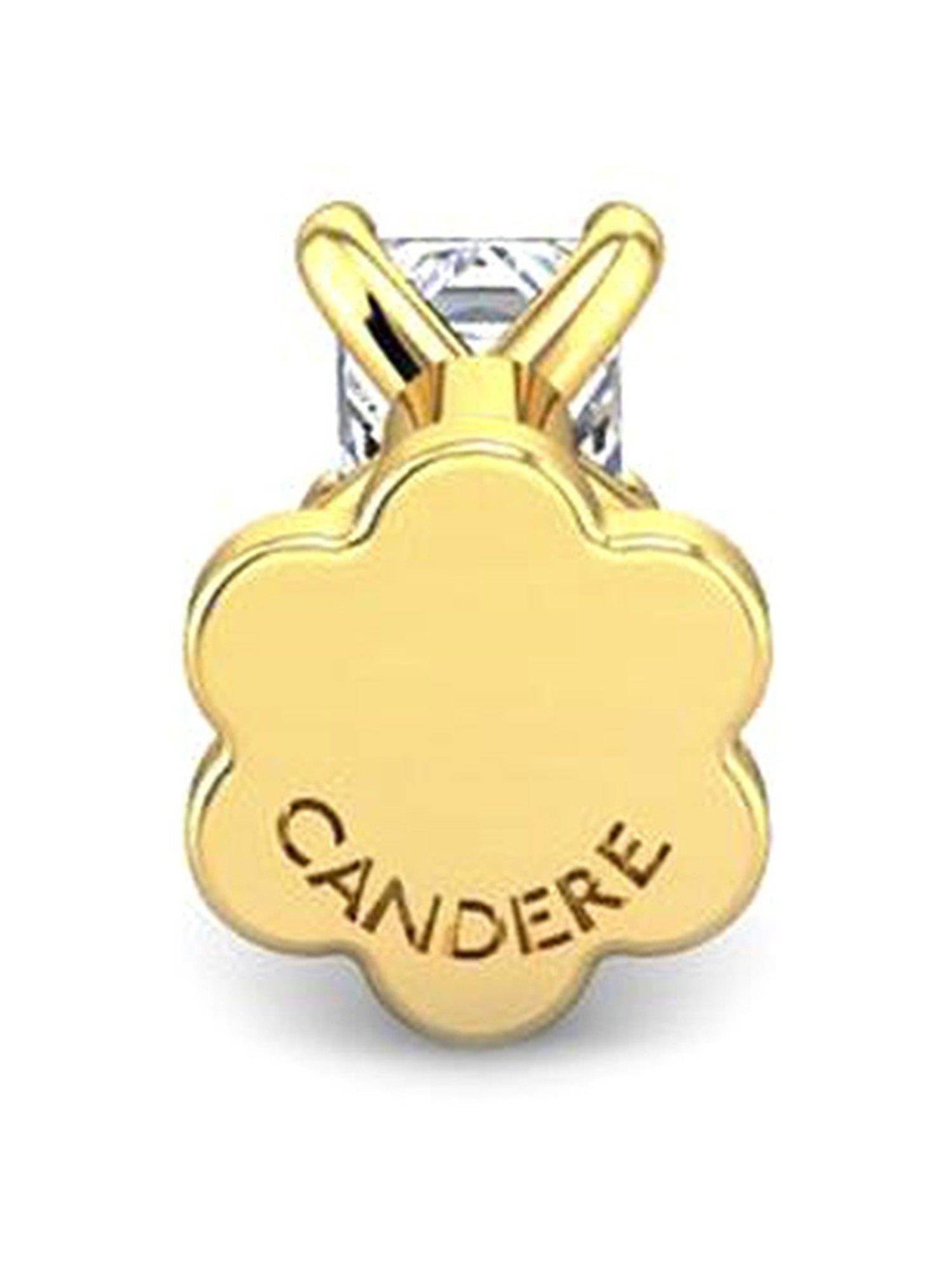 Malabar Gold and Diamonds 18 kt Gold & Diamond Nosepin