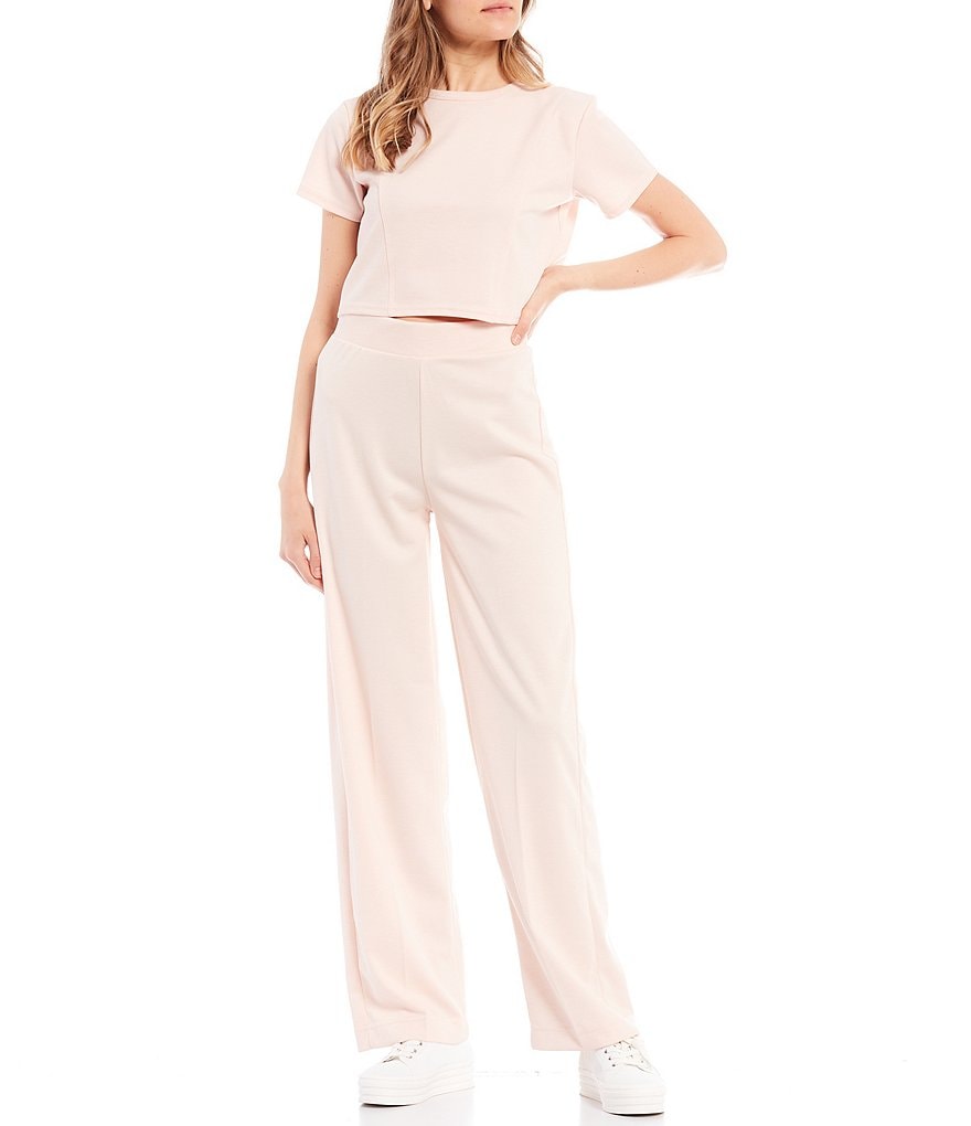 June & Hudson Paperbag Waist Belted Trouser Pants