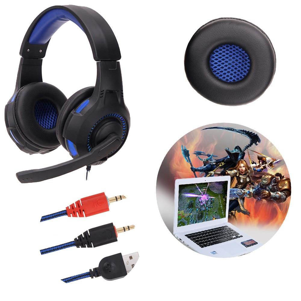 Surround Stereo Gaming Headset Headband Headphone USB 3.5mm with Mic for PC Sport Earphone Microphone headset Handfree