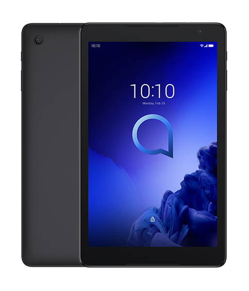 Alcatel 3T TAB 8088Q (16GB ROM + 2GB RAM) 4G LTE Factory GSM Unlocked - Prime Black
