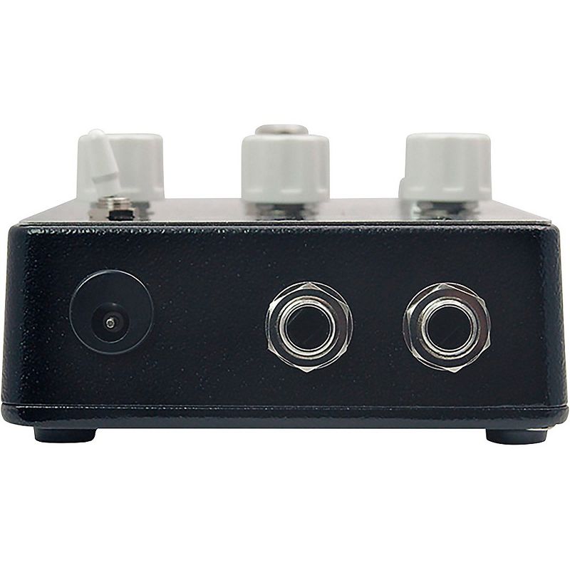 DEATH BY AUDIO Reverberation Machine Reverb Effects Pedal Silver on Black