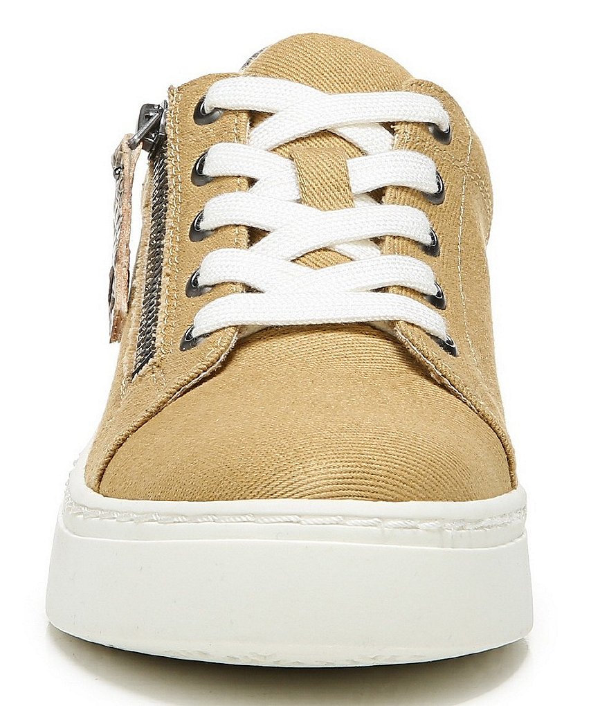 Zodiac Bardot Fabric Side Zip Platform Sneakers