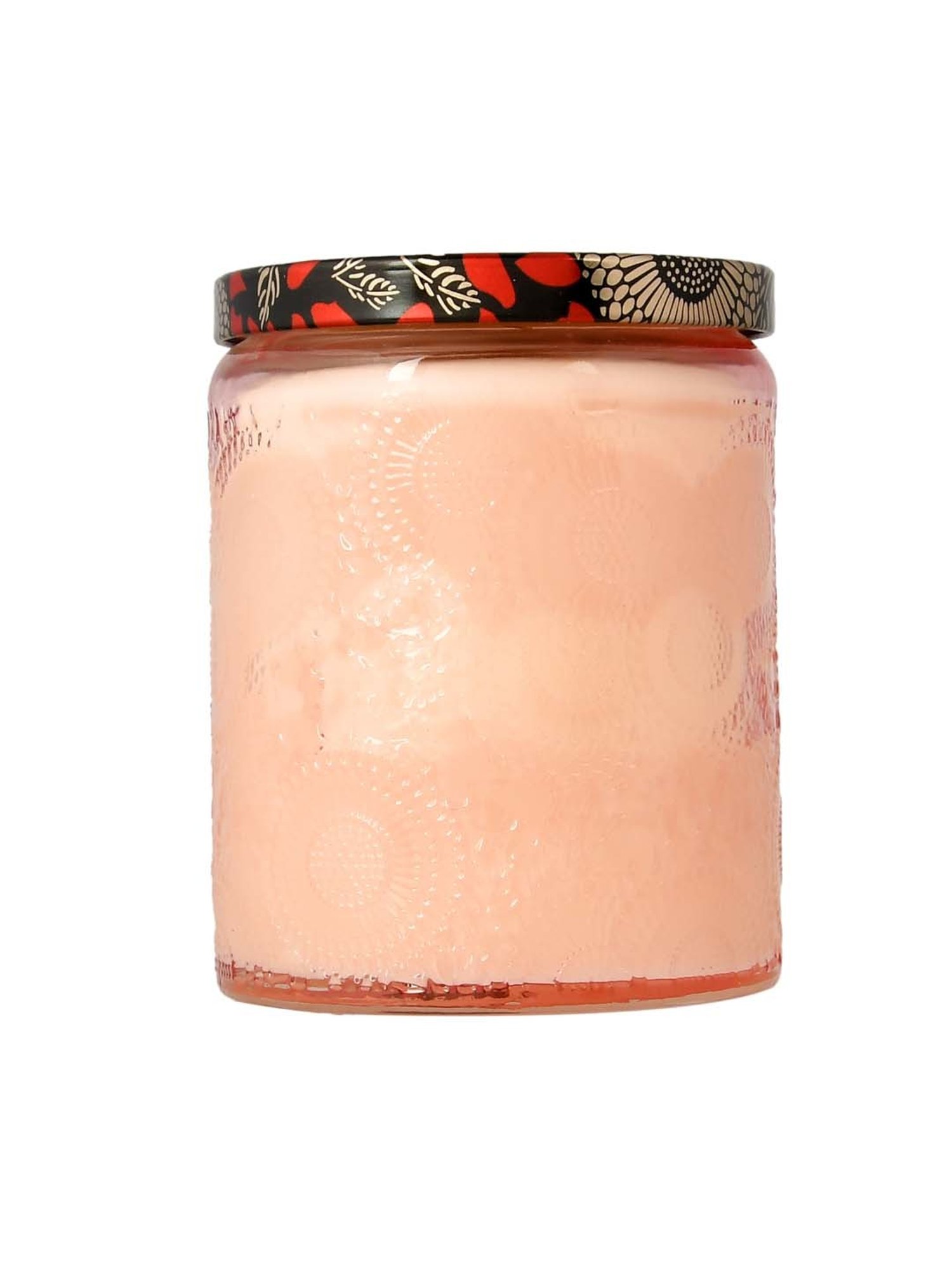 Lidded Glass Jar Crackling Wooden Wick Teak and Moss Candle - Nature's Wick