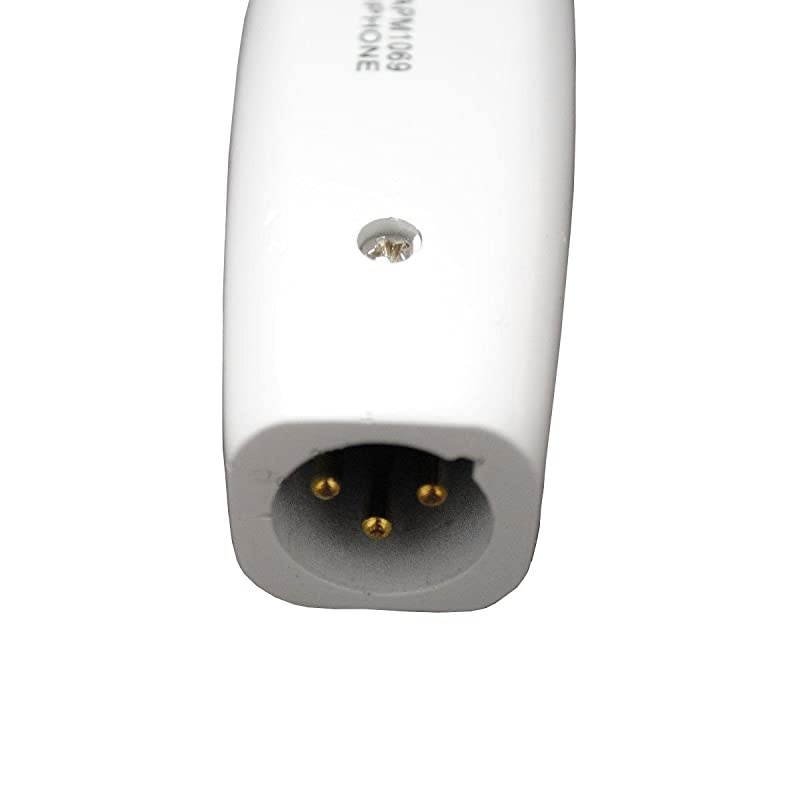 APM1069 Dynamic Vocal White Microphone Without OnOff Switch