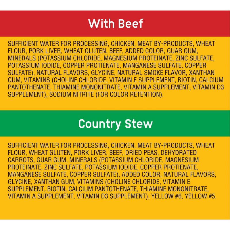 Pedigree Choice Cuts In Gravy Beef & Country Stew Wet Dog Food - 13.2oz/12ct Variety Pack