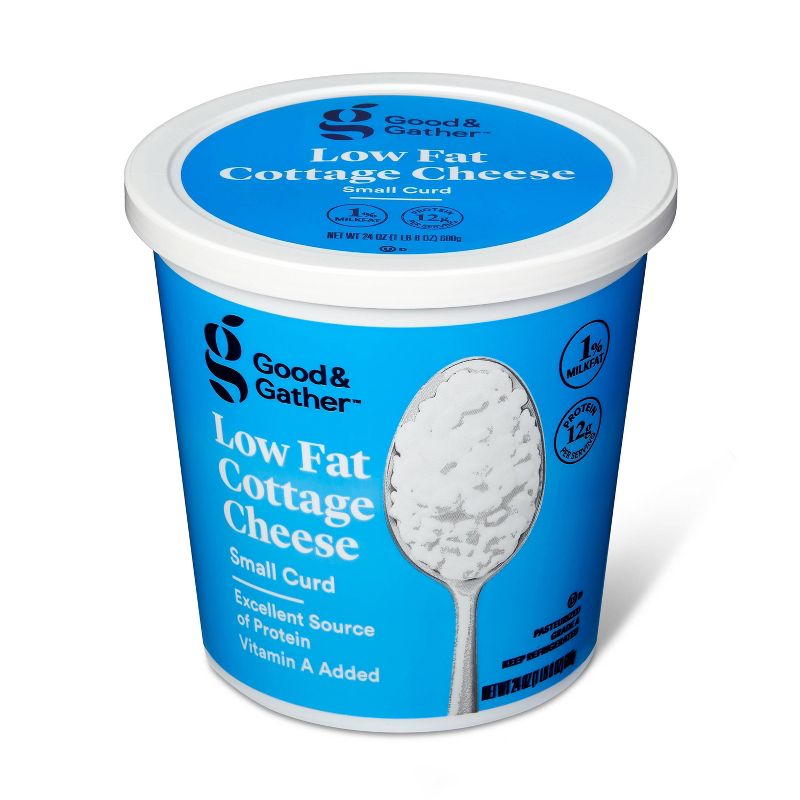 Knudsen Strawberry Cottage Cheese Doubles - 4.7oz