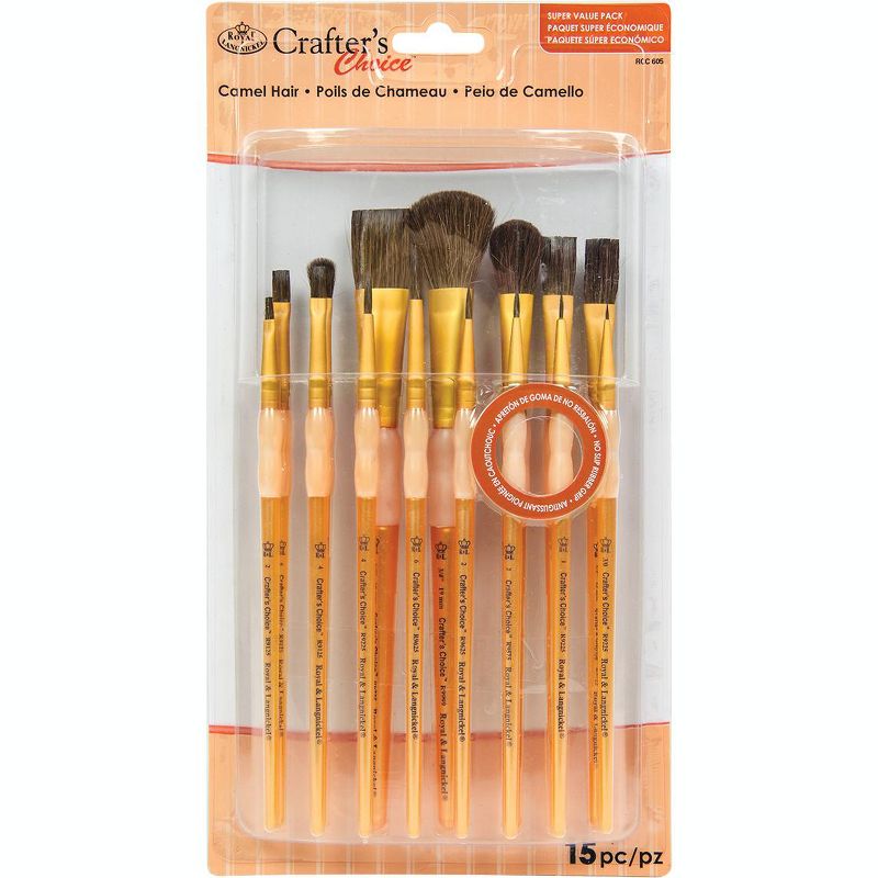Arteza Paint Brush Art Supply Set - 12 Piece (ARTZ-3865)