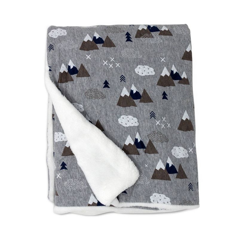 Lolli Living Peaks Stroller Baby Blanket