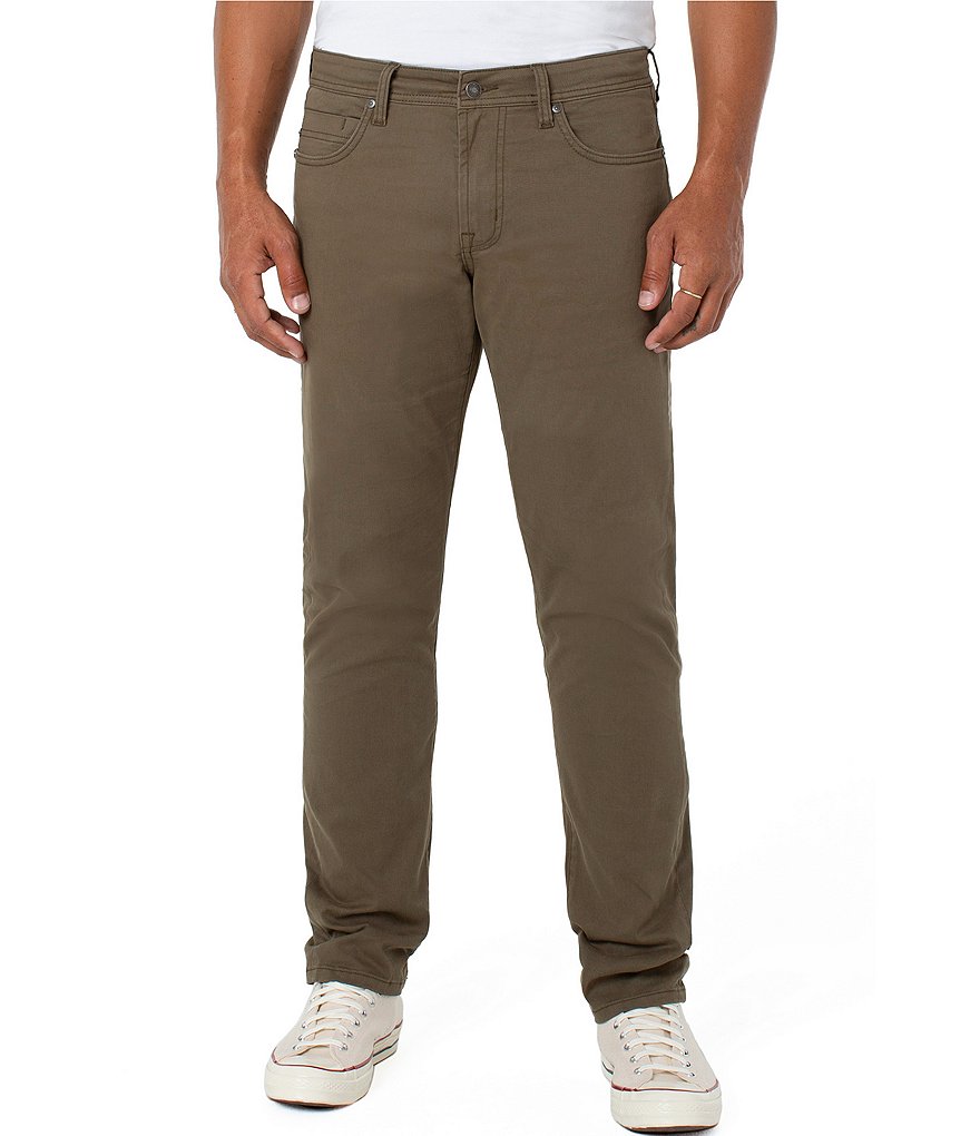 Liverpool Los Angeles Regent Relaxed Straight Twill Pants