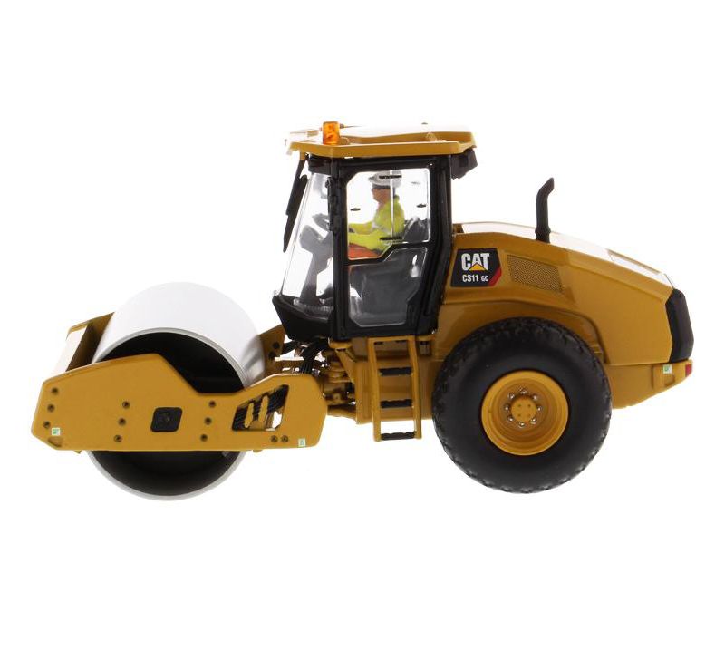 CAT Caterpillar CS11 GC Vibratory Soil Compactor with Operator "High Line Series" 1/50 Diecast Model by Diecast Masters