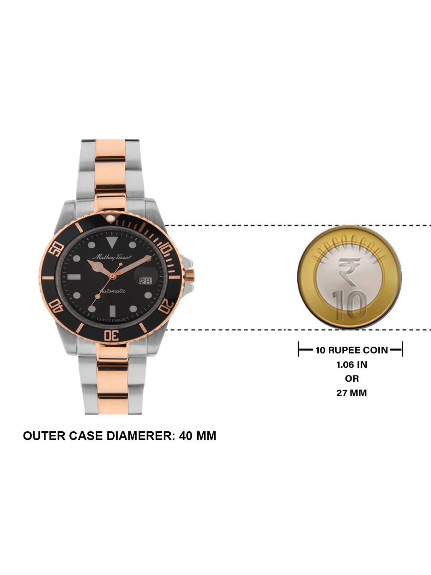 Mathey Tissot H901ATRN Analog Watch for Men