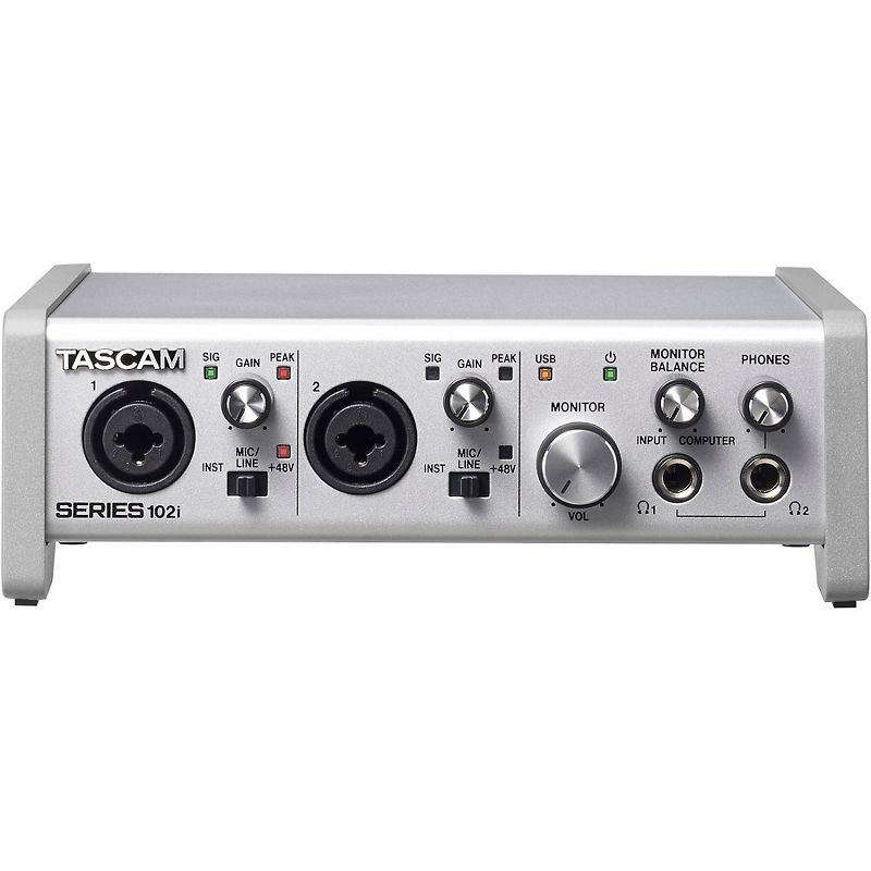 Tascam TASCAM SERIES 102i 10-In/2-Out USB Audio/MIDI Interface
