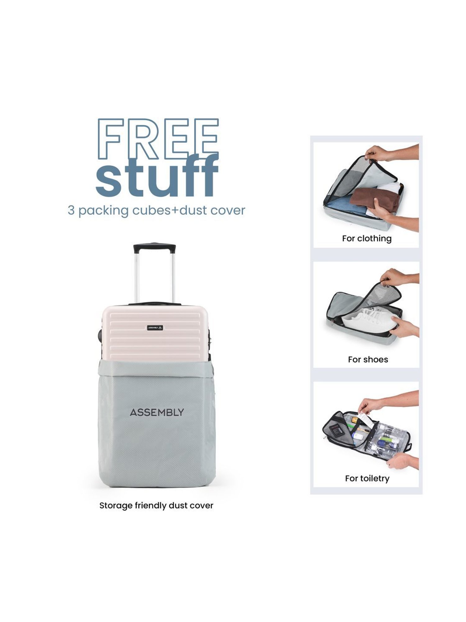 Perquisite Y2K Luxe Range Black Hard 20" Cabin Luggage