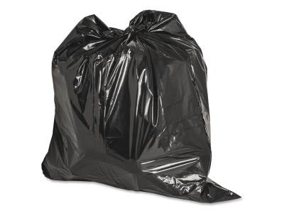 Genuine Joe Heavy-Duty Trash Bags 1.5 Mil 20-30 Gallon 100/CT Black 01532