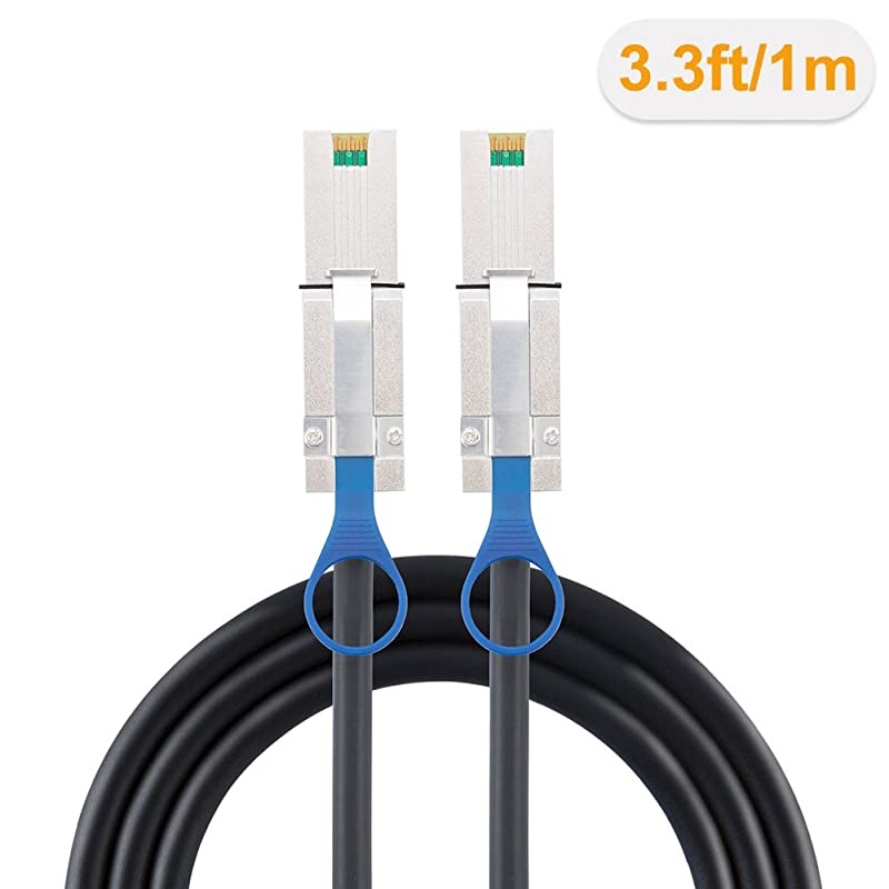 External Mini SAS 26pin SFF8088 Male to Mini SAS 26 SFF8088 Male Cable 10M