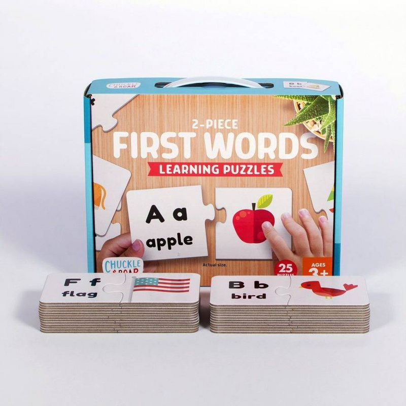 Chuckle & Roar Learning Puzzle First Words - 50pc
