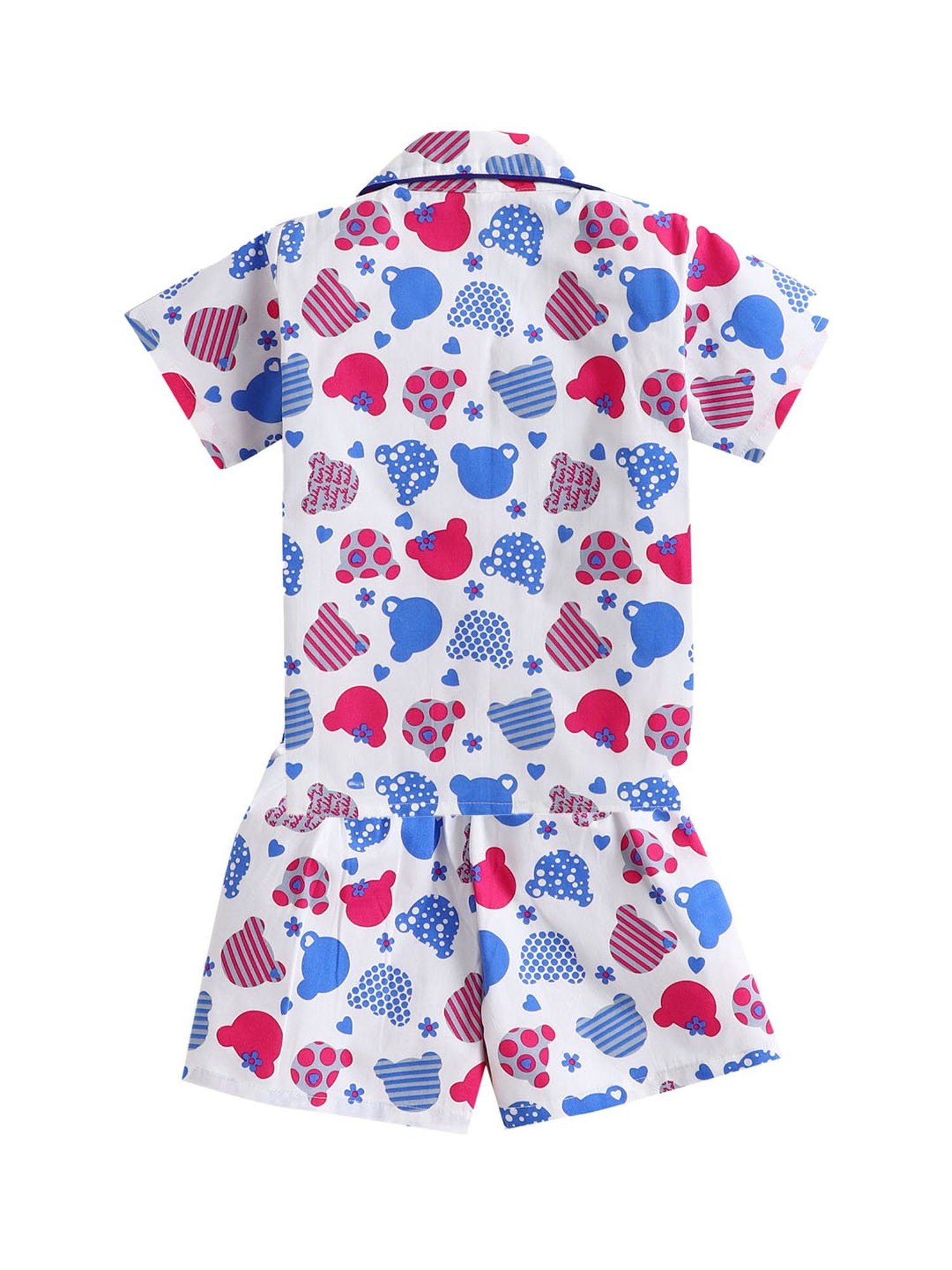 The Magic Wand Boys Multicolor Printed Shirt with Shorts