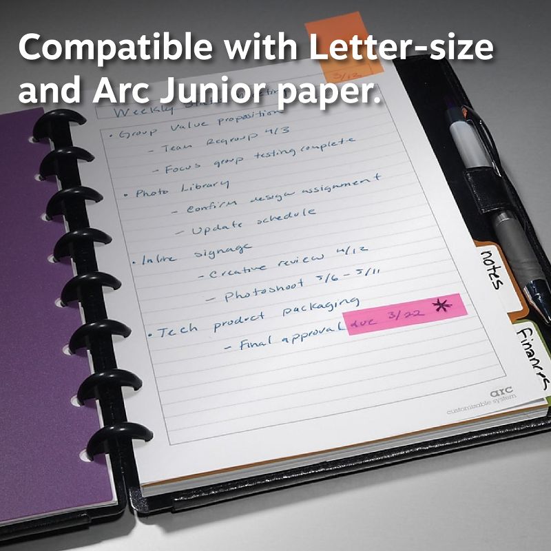 Staples Arc System Desktop Punch 8 Sheet Capacity 324688