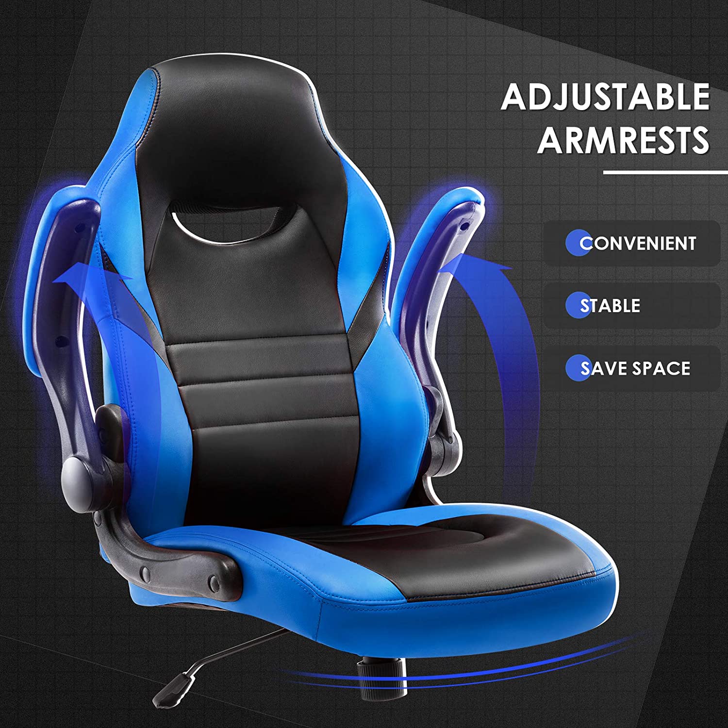 STARSPACE Cost-effective Gaming Chair Durable And Comfortable Ergonomic Adjustable Racing Game Desk Chair