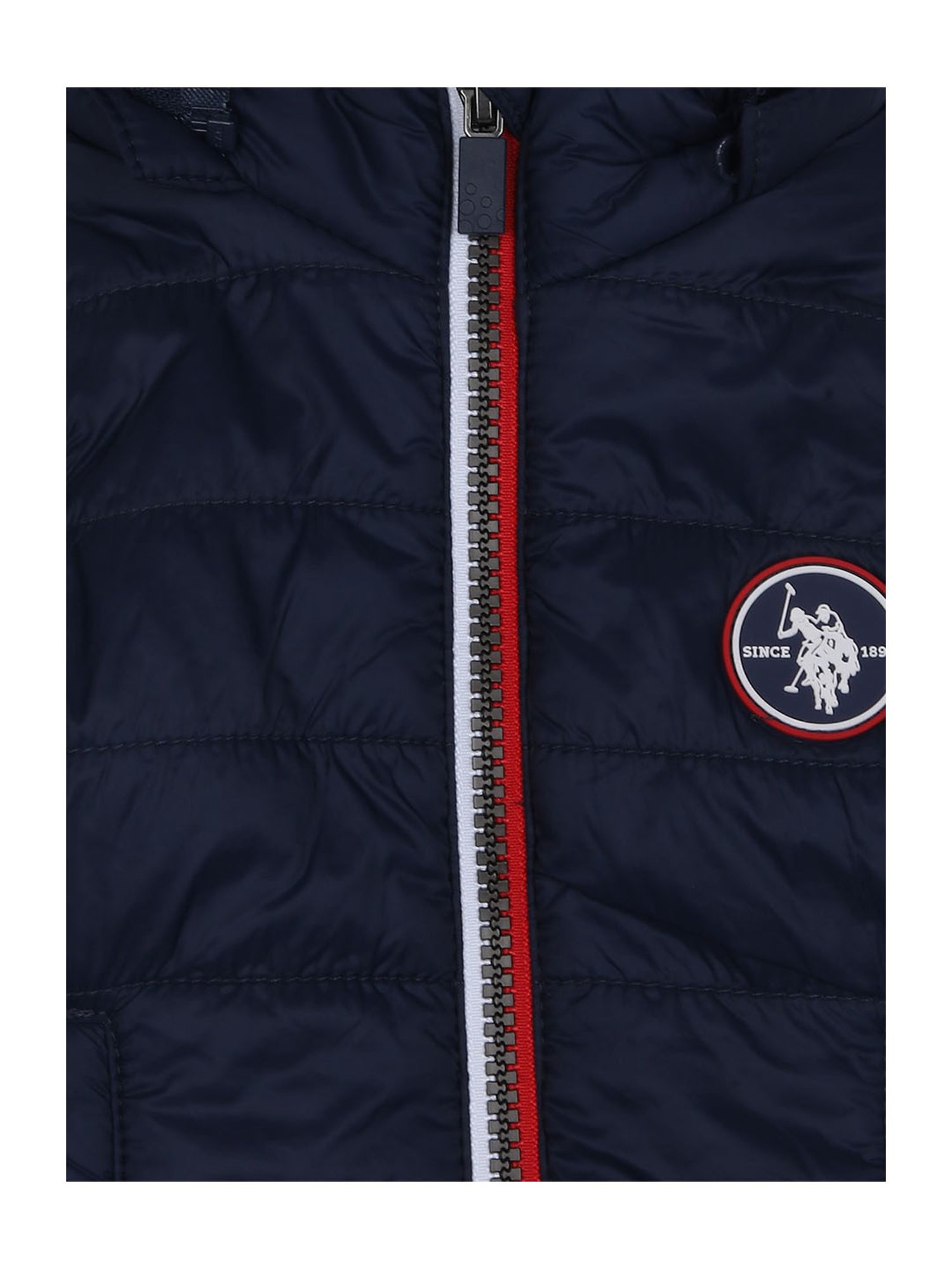 U.S. Polo Assn. Kids Navy Solid Puffer Jacket