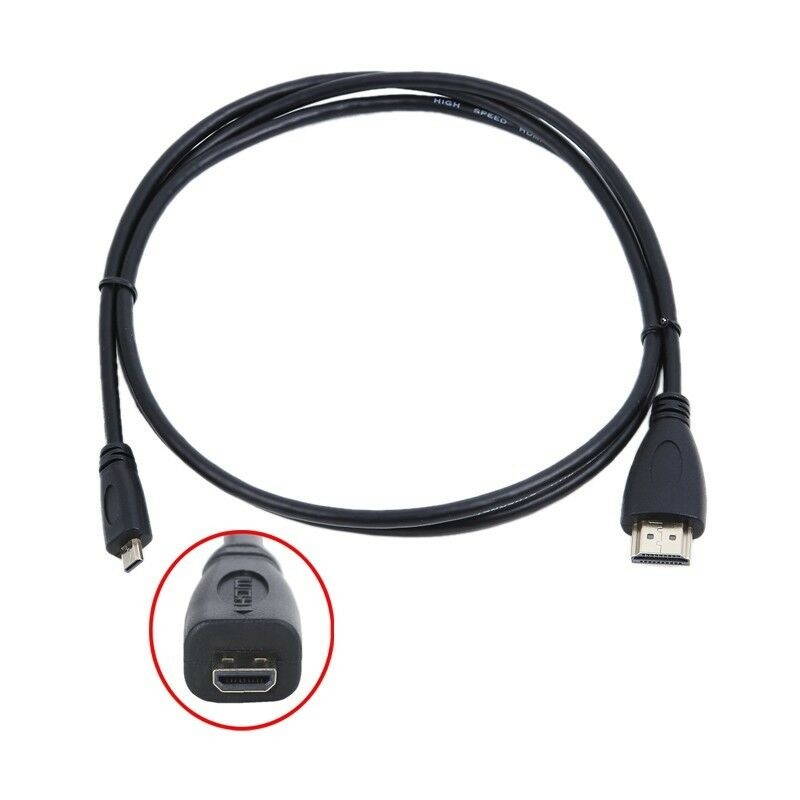 1080P HDMI AV HD TV Cable For  Lumix DMC-GH4 DMC-FZ1000 DMC-TZ55 camera