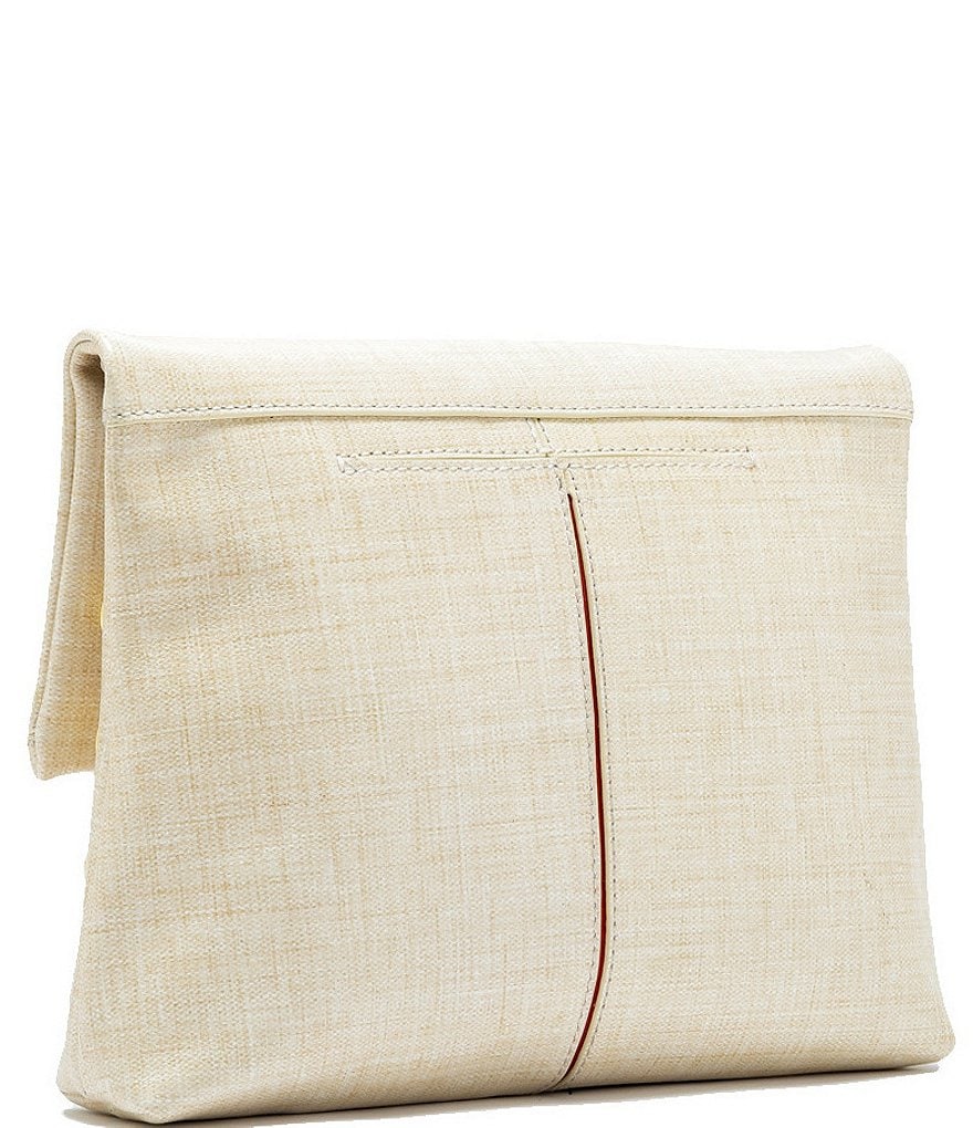 Hammitt VIP Studded Leather Fold-Over Zip Flap Medium Crossbody Bag