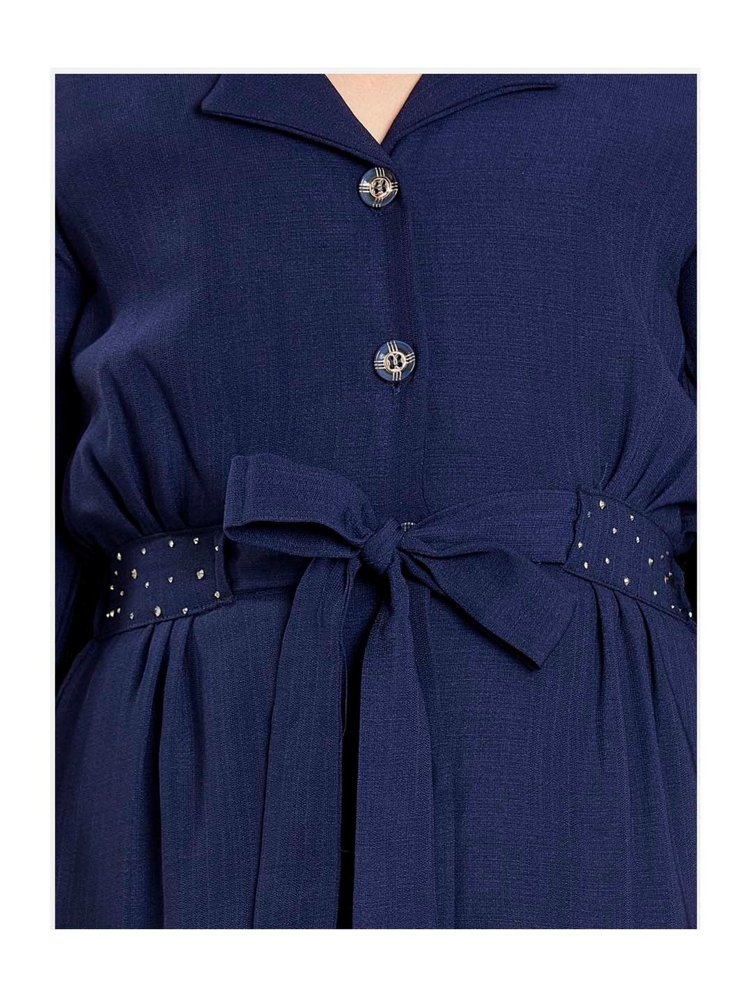 Peppermint Kids Navy Regular Fit Dress