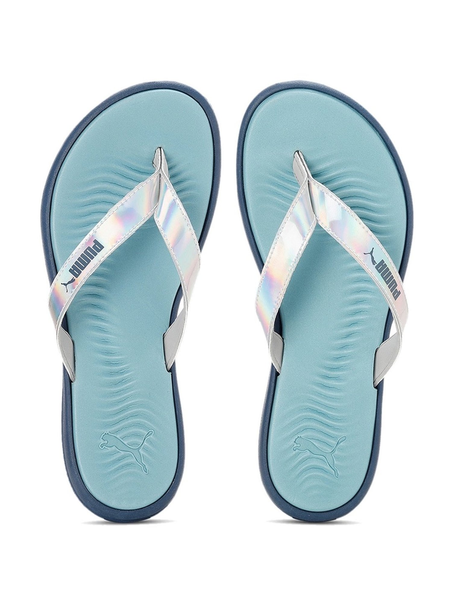 Floatz by Bata Women's  White Flip Flops