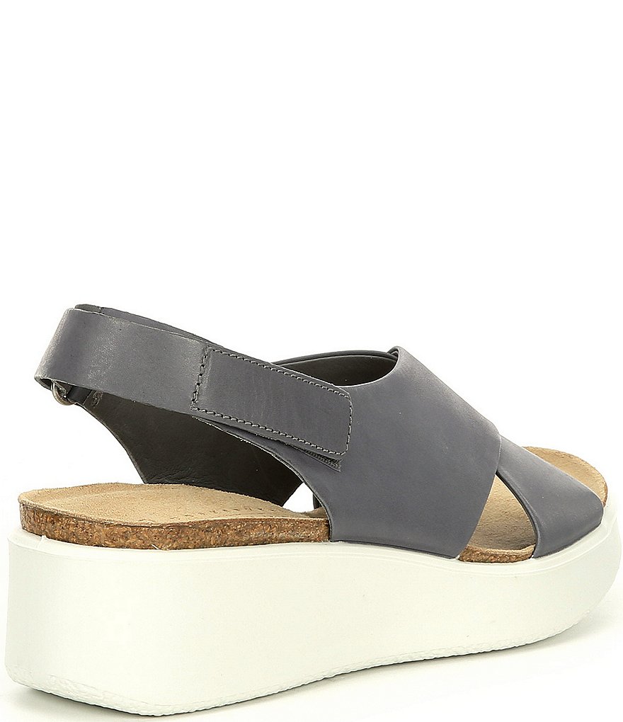 ECCO Flowt Wedge Corksphere Sandals