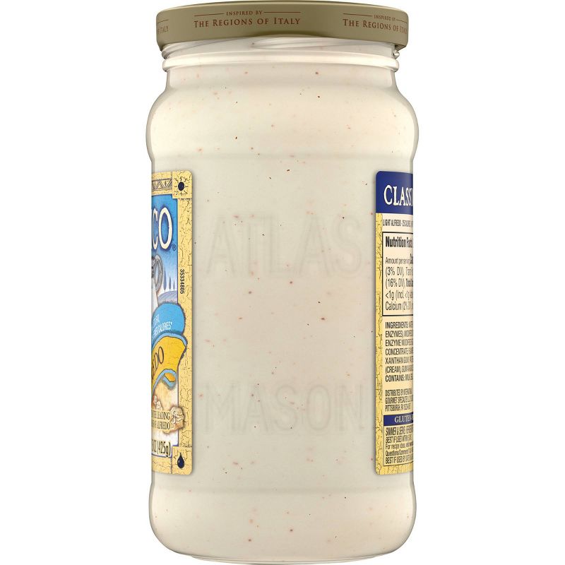 Classico Signature Recipes Pasta Sauce Light Creamy Alfredo 15oz