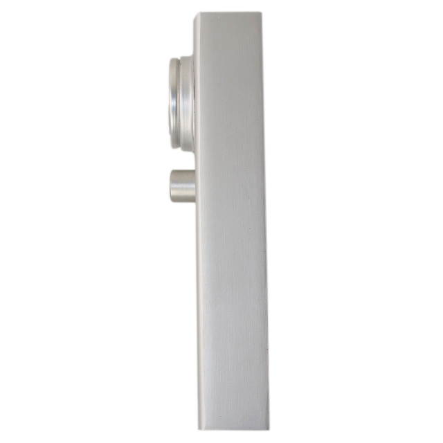 Progressive Hardware R1000 AL Satin Aluminum Drop Bolt Lock for Revolving Doors and Other Applications