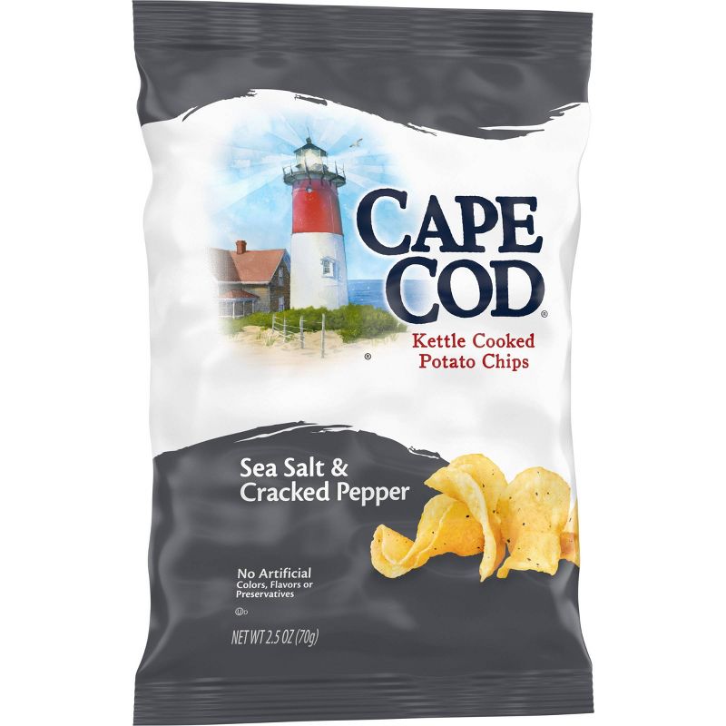 Cape Cod Potato Chip Sea Salt & Cracked Pepper 2.5oz
