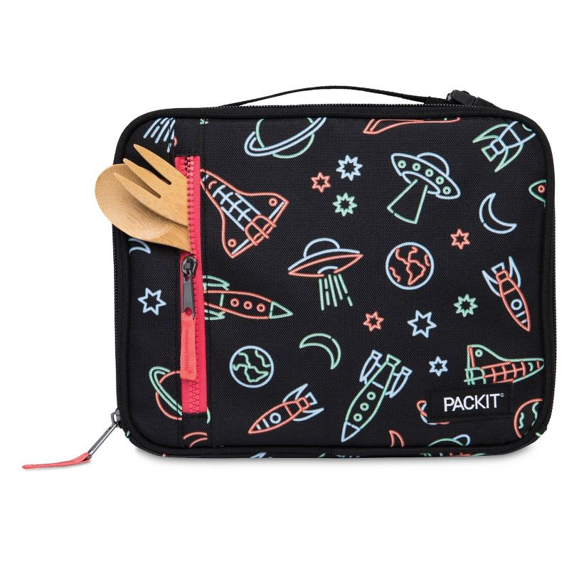 Packit Freezable Classic Lunch Box - Neon Space
