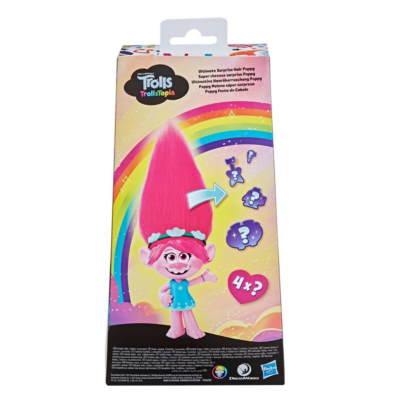 DreamWorks Trolls TrollsTopia Ultimate Surprise Hair Poppy