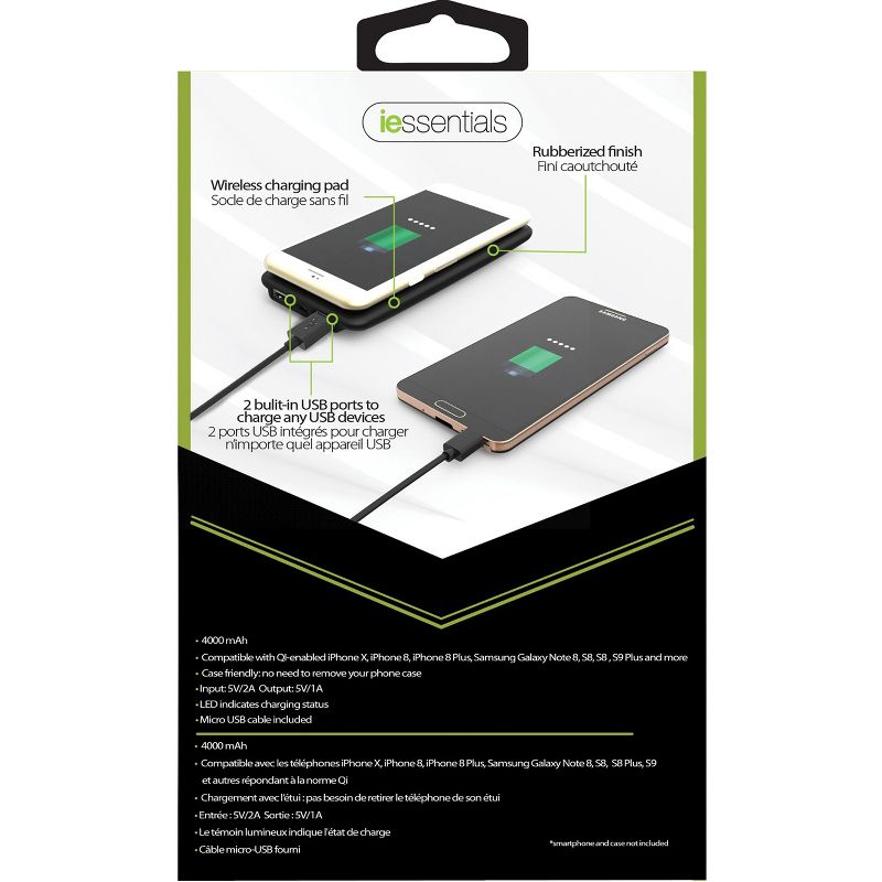Mizco Induction Charger - 5 V DC Output - Input connectors: USB
